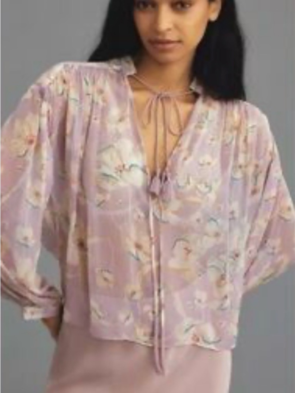 Joie Feyenna beautiful silk delicate blouse S $248 - Picture 2 of 12